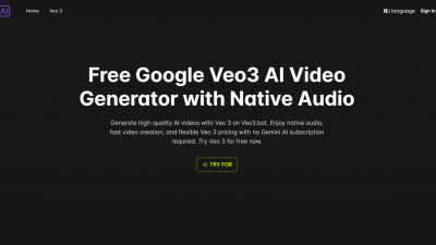 Veo3.bot: Free Access to Google Veo 3 AI Video Generation with Native Audio - Tech tool for Video