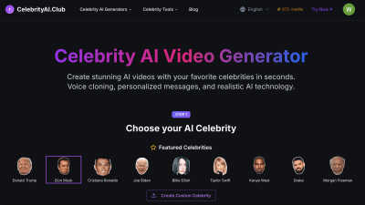Celebrity AI - Tech tool for Marketing