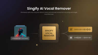 Singify AI Vocal Remover - Tech tool for Audio & Music