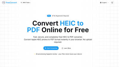 freeconvert - Tech tool for Image & Photo