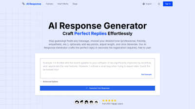 AI Response Generator - Tech tool for Customer Support