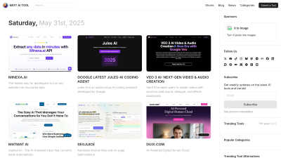 The Next AI Tool - Tech tool for Tech Tools