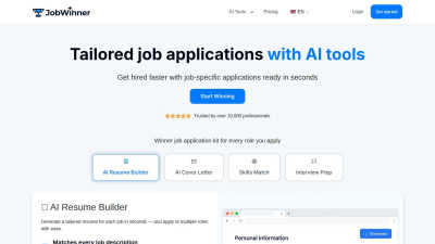 JobWinner - AI tool for AI Assistants