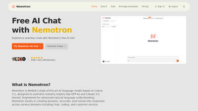 Nemotron - Tech tool for Chatbots