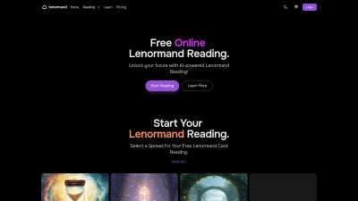 Lenormand Life - Tech tool for Personal Development