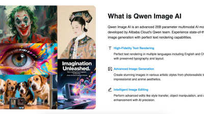 Qwen Image AI - Tech tool for Image & Photo