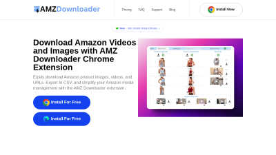 AMZ Downloader - Tech tool for E-commerce