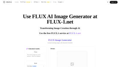 FLUX.1 Pro - Tech tool for Image & Photo