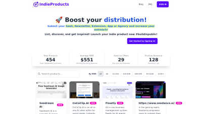 Indie Products - Tech tool for E-commerce