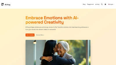 AI Hug - Tech tool for Content Creation