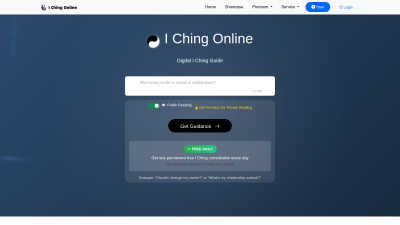 I Ching Page - Tech tool for Lifestyle & Entertainment
