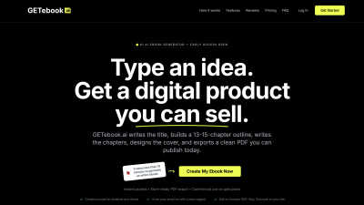 GETebook.ai - Tech tool for Business & Finance