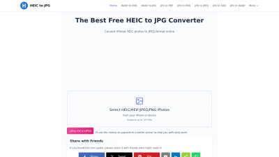 Heic To Jpg - Tech tool for Image & Photo