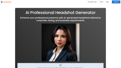 AI Professional Headshot Generator - Tech tool for Avatars