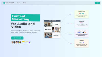 Repurpose LOL - Tech tool for Podcasting