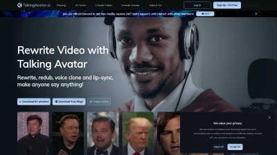 TalkingAvatar - Tech tool for Content Creation