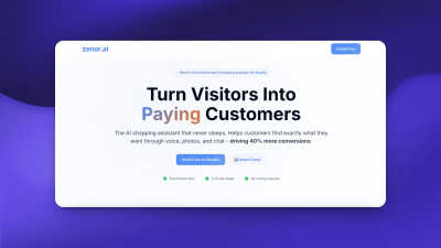 Zenor AI - Tech tool for E-commerce