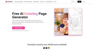 iColoringAI - Tech tool for Generative Art
