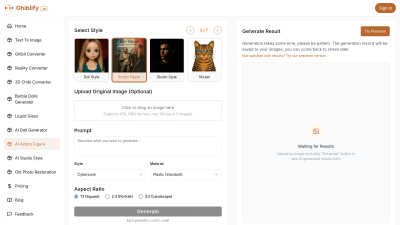 Ghiblify.im - Tech tool for Image & Photo