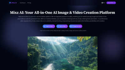 Mixz AI - Tech tool for Content Creation