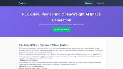 FLUX Dev - Tech tool for Generative Art