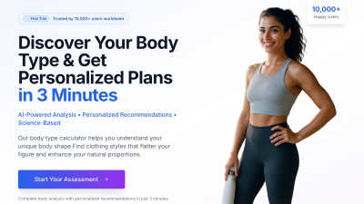 Body Type Calculator - Tech tool for AI Assistants