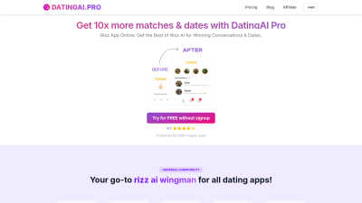 Dating AI Pro - Tech tool for Chatbots