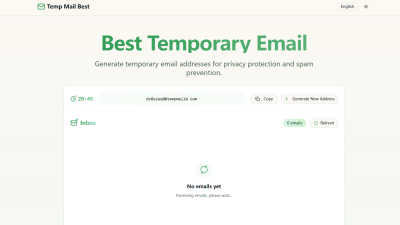 Temp Mail Best - Tech tool for Email Tools