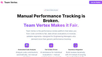 Team Vertex - Tech tool for Analytics & Data