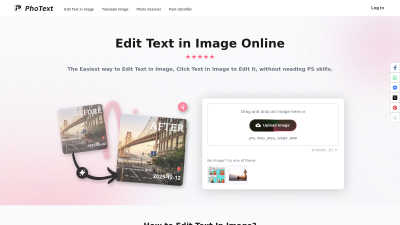 Photext - Tech tool for Image & Photo