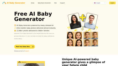 AI Baby Generator - Tech tool for Lifestyle & Entertainment