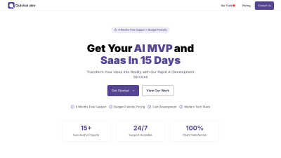 QuickaiDev - Tech tool for Business & Finance