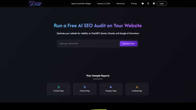 AI Page Ready - Tech tool for Marketing