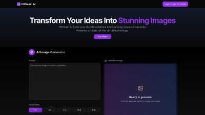 HiDream AI - Tech tool for Image & Photo