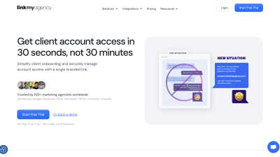 LinkMyAgency - Tech tool for Marketing