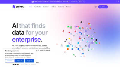 Jsonify - Tech tool for Business Intelligence