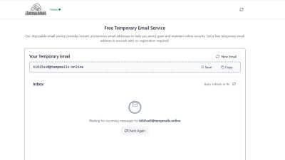 TempEmail4U - Tech tool for Email Tools
