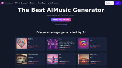 aimusic.one - Tech tool for Lifestyle & Entertainment