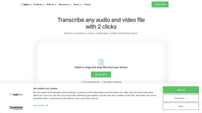 Vatis Tech - Tech tool for AI Assistants