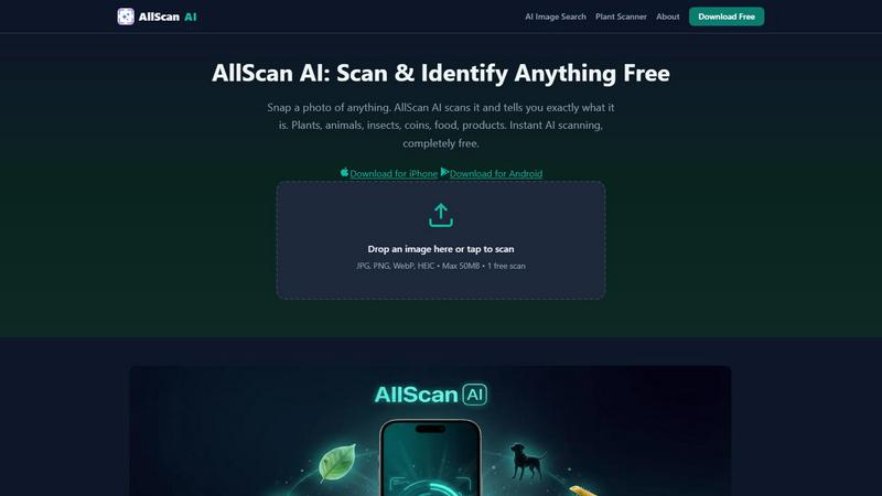 All Scan AI: Scan & Identify Anything screenshot