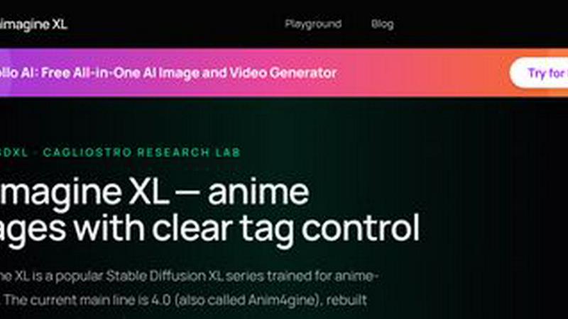 Animagine XL screenshot