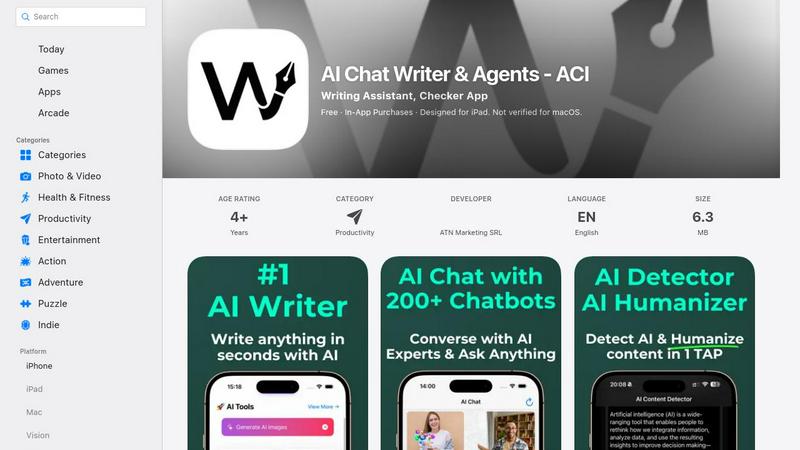 AI ChatGPT Powered App screenshot