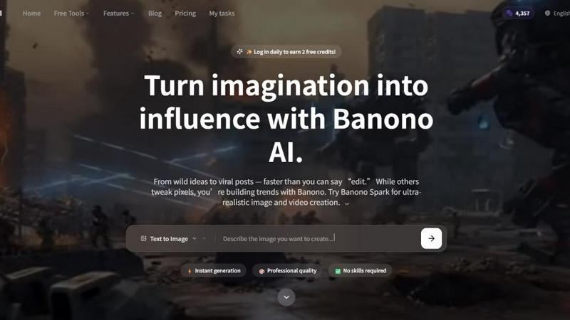 Banono AI application interface and features