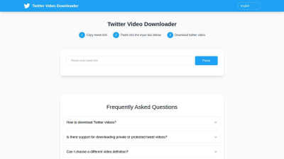Twitter Video Downloader - AI tool for Social Media
