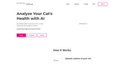 CatsMe - Tech tool for Fitness & Health
