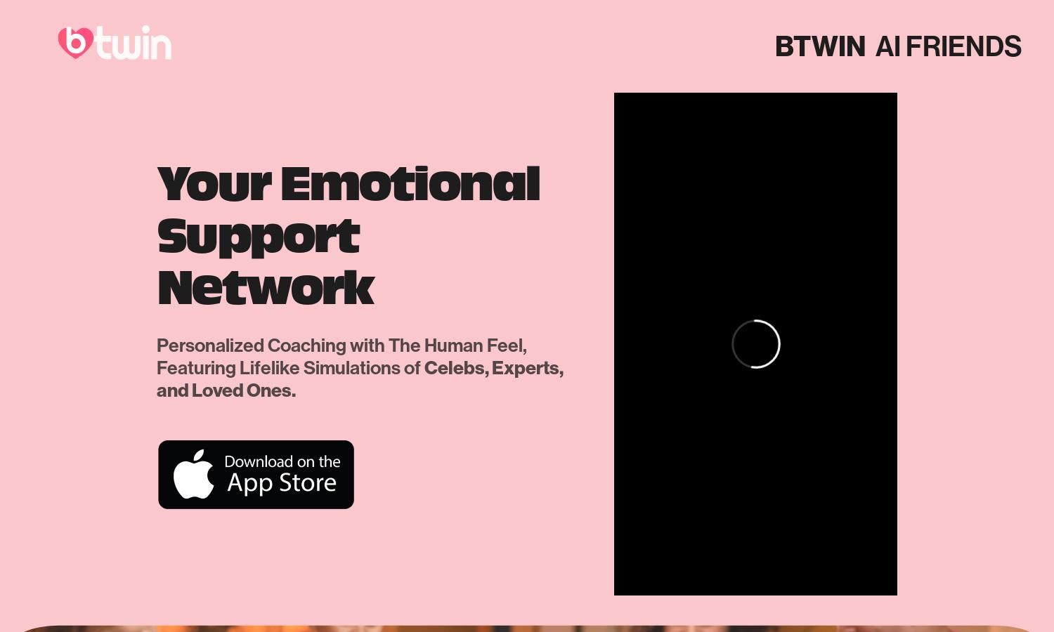 BTwin AI Friends Website