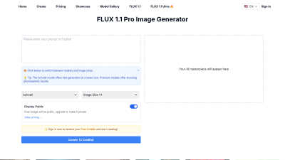FLUX 1.1 Pro - Tech tool for Image & Photo