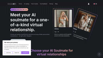 Soulmaite - Tech tool for Chatbots