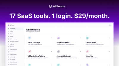 AllForms - Tech tool for Productivity & Management