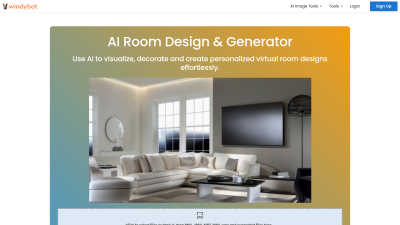 AI Room Design Generator - Tech tool for Generative Art